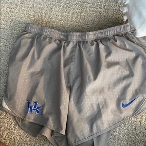 Grey university of Kentucky Nike shorts